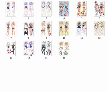 

kantai collection Submarine anime Characters sexy girl ro-500 & u-511 throw pillow cover i-8 & i-19 (kancolle) body Pillowcase