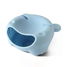 Creative Lazy Storage Box Cartoon Big Mouth Bear Dried Fruit Melon Seeds Box Double Layer Nuts Candy Box Lazy Casual Home Plate