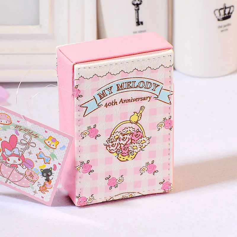 Держатель 20 сигарет женский розовый Kawaii Кролик портсигар коробка портативный
