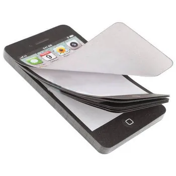 

2 PCS New Arrival Note Paper Cell Phone Shaped Memo Pad Gift Office Supplies