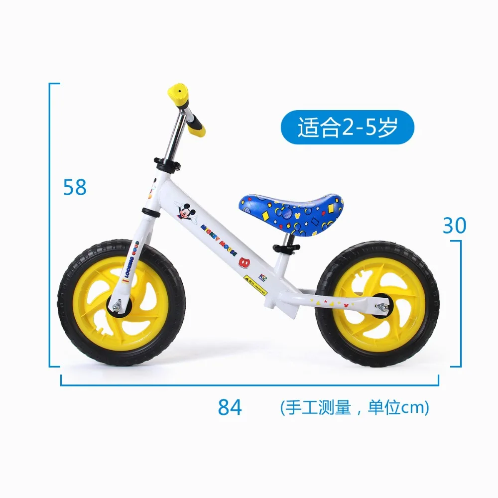 Infant Shining Baby Walker Kids Mickey Bike Toy Kids Ride Bike 2-6 Years Ride on Toys for Learning Walk childBike Scooter Safety (2)