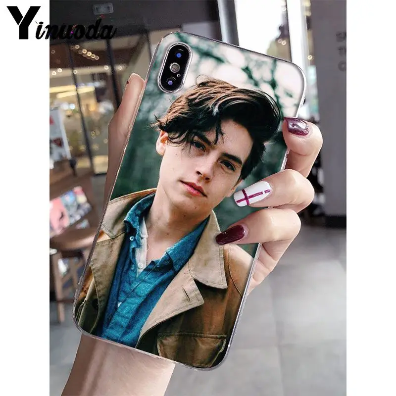 Yinuoda American TV Riverdale Jughead Jones Transparent Cell Phone Case for iPhone X XS MAX 6 6s 7 7plus 8 8Plus 5 5S SE XR