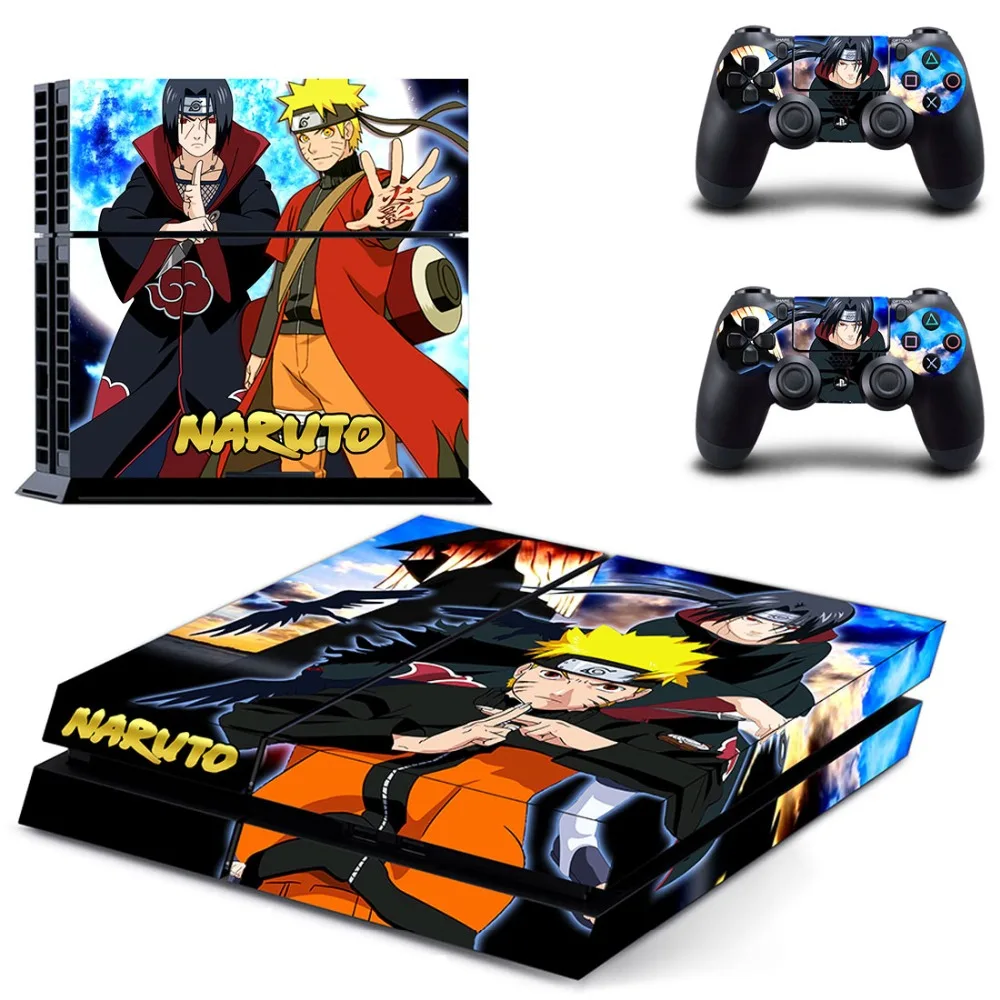 Аниме Наруто к Boruto наклейка для PS4 виниловая наклейка, стикер для sony Playstation 4 консоли и 2 контроллеры наклейка для PS4 Стикеры