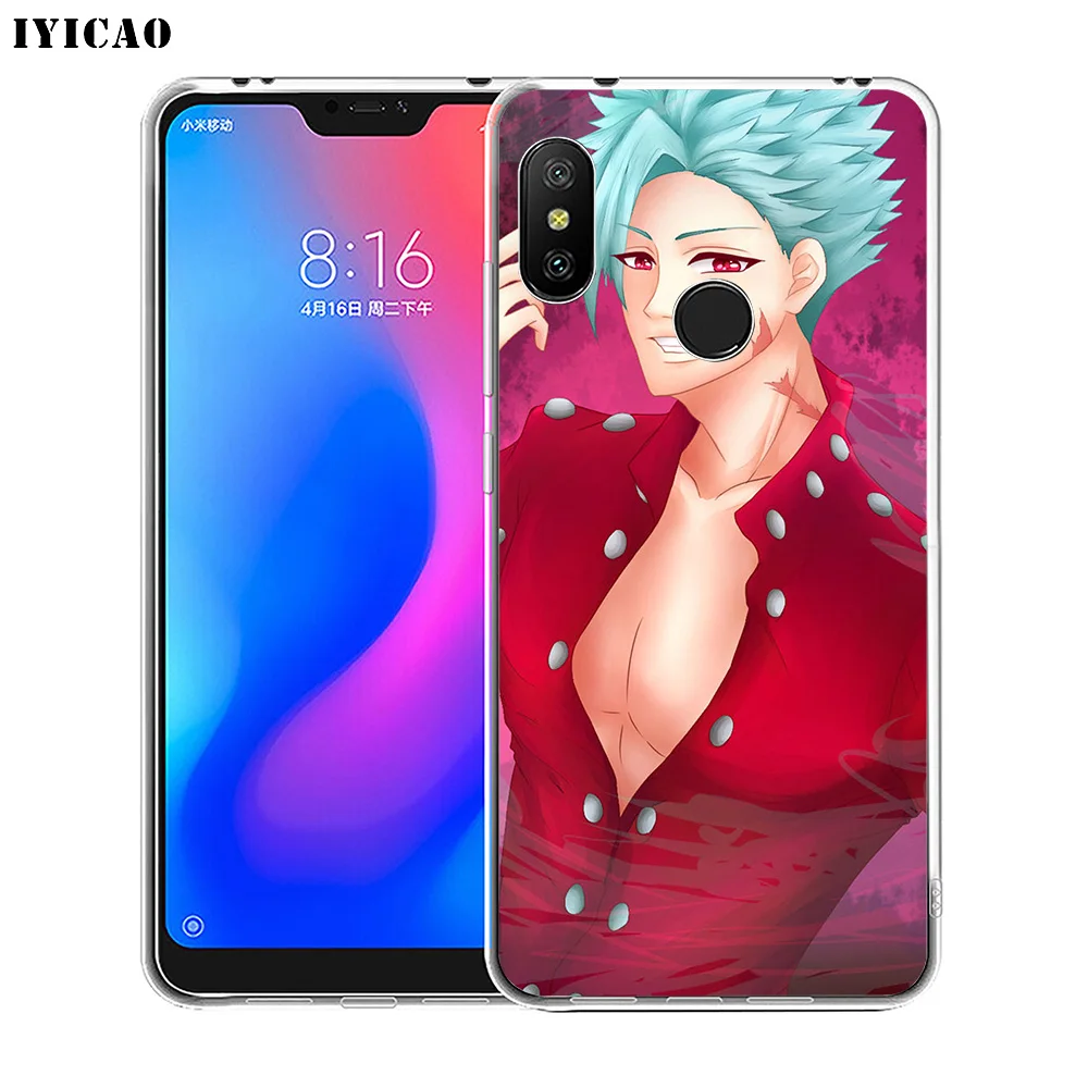 Мягкий силиконовый чехол для телефона IYICAO Ban Seven Deadly Sins Xiaomi Redmi 4A 5A 6A Note 7 6 5 Pro Plus 4X