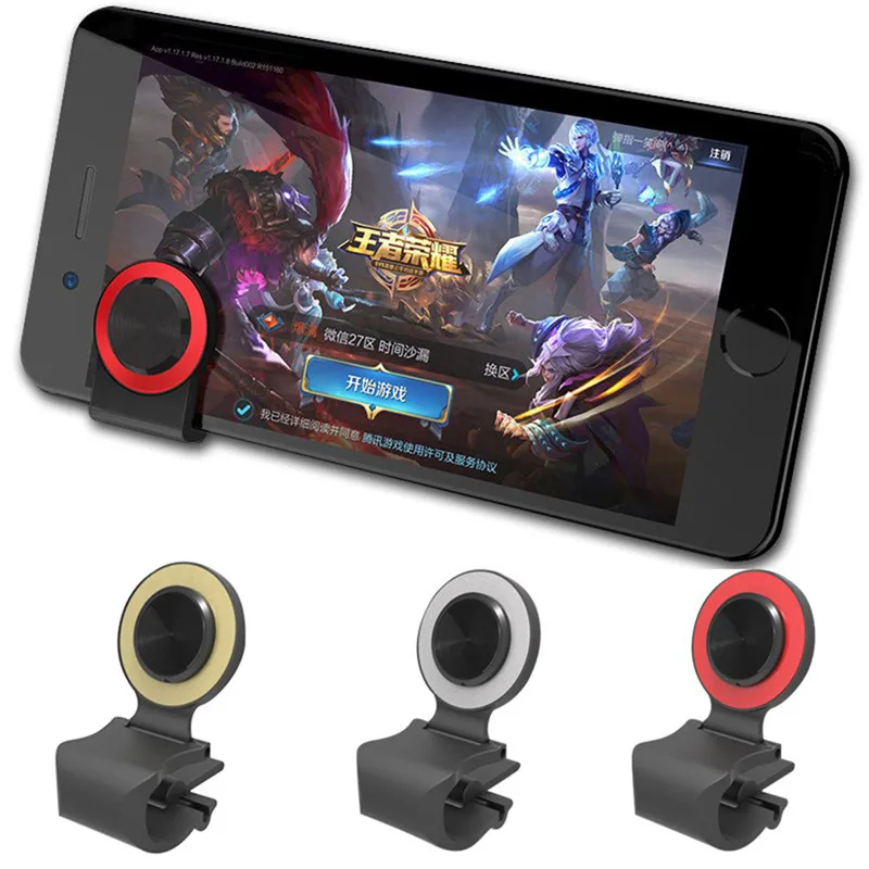 Goedkoop Mini ultradunne Touchscreen Mobiele Telefoon Joystick voor Telefoon Arcade Games Controller Touch Joystick voor Iphone Android Telefoons