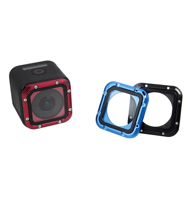 Cheap Aluminum Frame Filter Lens Cap Cover Waterproof Case For Go Pro Hero7 5 Session Gopro 5S 4S Action Sport Camera Accessories kit Cheap Aluminum Frame Filter Lens Cap Cover Waterproof Case For Go Pro Hero7 5 Session Gopro 5S 4S Action Sport Camera Accessories kit