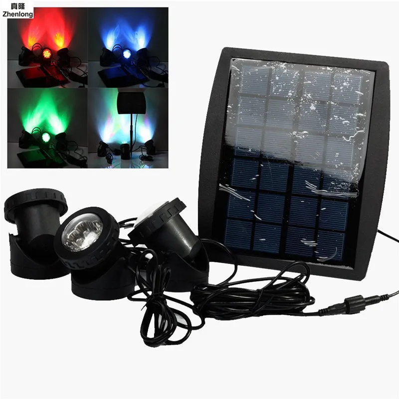 

18LED Waterproof Underwater Light Color LED Spotlight Lamp Garden Fountain Fish Tank Pool Pond Swimming Pool Solar Aquarium Led