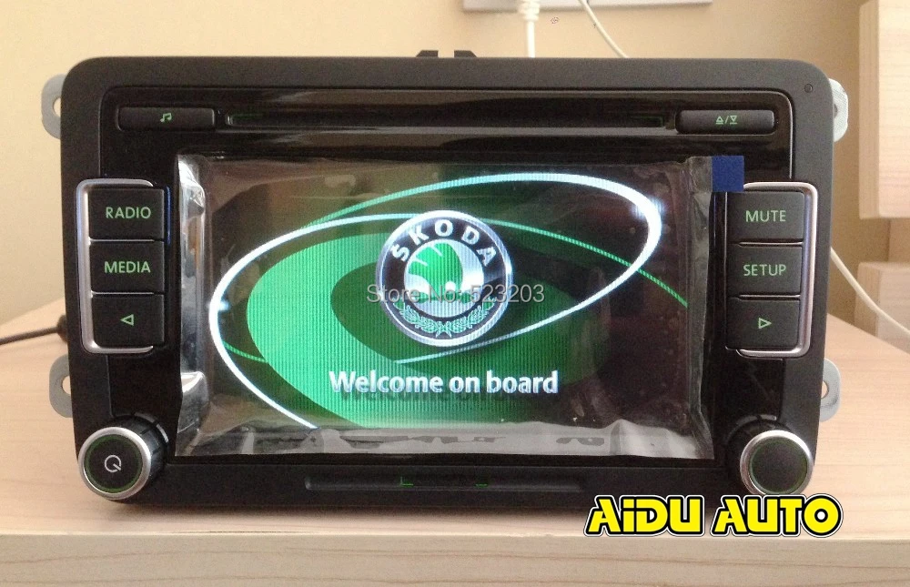 

Car Radio RCD510 6CD Changer MP3 Player with CODE For Octavia fabia