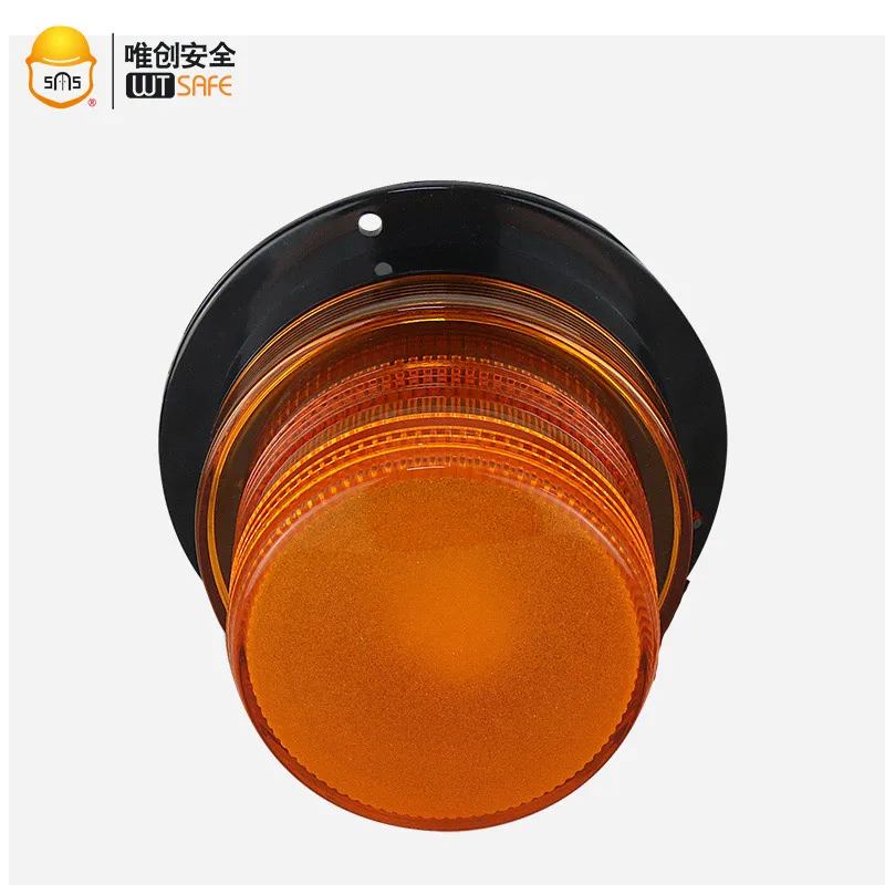 10-110V Forklift Warning Light 6W IP65 Waterproof Amber Strobe Beacon Light with 4 Flicker Modes Long Life Over 30000 Hours 10-110V Forklift Warning Light 6W IP65 Waterproof Amber Strobe Beacon Light with 4 Flicker Modes Long Life Over 30000 Hours