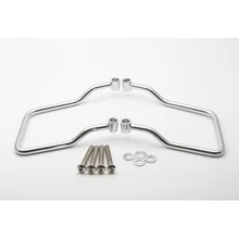 12.5 см мотоцикл saddle bag поддержка бар кронштейны для honda magna vf250 vf750 vf