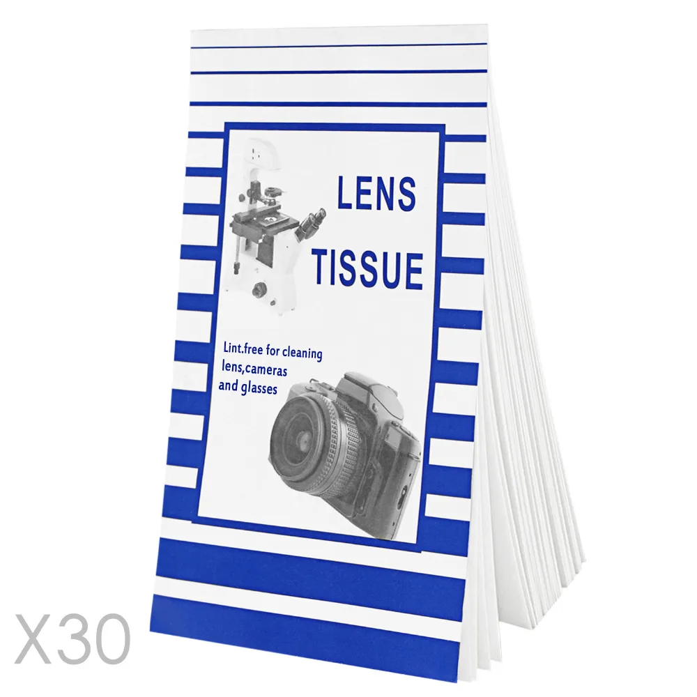 

Neewer Camera Lens Cleaning Tissue&Cloth Kit:1500 Sheets of Disposable Lens Cleaning Paper Lintless Tissue+Cleaning Cloth
