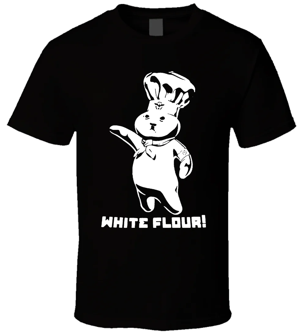 Doughboy белая мука 2 черная футболка крутая Повседневная мужская Унисекс Новая