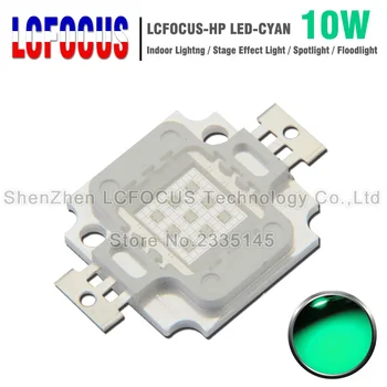 

High Power LED COB Chip 1W 3W 5W 10W 20W 30W 50W 100W Cyan 490-495nm SMD Diode Floodlight Spotlight Stage Bulb