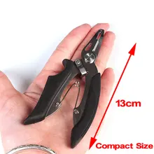 FP-02S несколько функция приманки рыболовный зажим с крюком Remover рыбалка линии резак резиновая ручка нейлоновый чехол