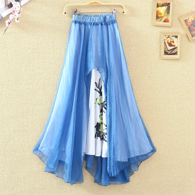 Popular Pleated Chiffon Maxi Skirt-Buy Cheap Pleated Chiffon Maxi Skirt