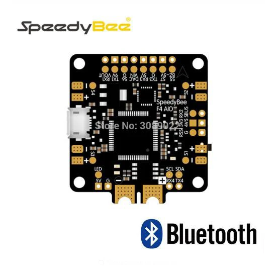 

SpeedyBee Betaflight OSD F4 AIO Flight Control Bluetooth-UART Adapter for FPV Freestyle Racing Drone