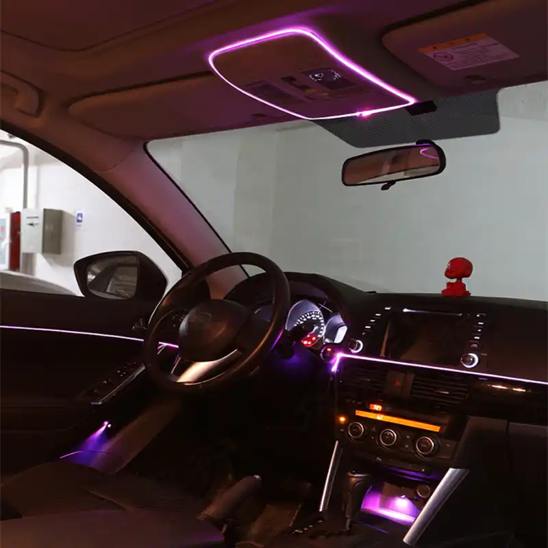 3 Meter Auto Innen Refit Licht Spann Rand El Draht Flexible Neon Auto Dekorieren Mit 12 V Zigarette Stick Fur Vw Honda Mazida Car Decoration Cars Carscar El Wire Aliexpress Auto Innen Deko