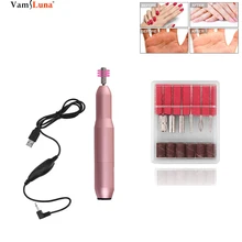 Электрическая дрель для ногтей, профессиональная портативная пилка для ногтей, шлифовальная машина для маникюра, педикюра, инструменты для полировки, шлифования, удаления геля