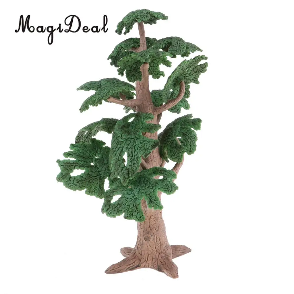 Simulation Pine Trees Mini Bonsai Coco Pine Ancient Cycad Tree Micro Landscape Cypress for Diorama Scenery Toys