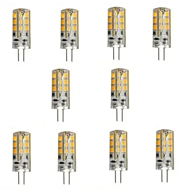 

HRSOD 10 X G4 3W 24 SMD 2835 270 LM 2800-3500/6000-6500 K Warm White/Cool White Spot Lights Bi-pin Lights DC 12 V