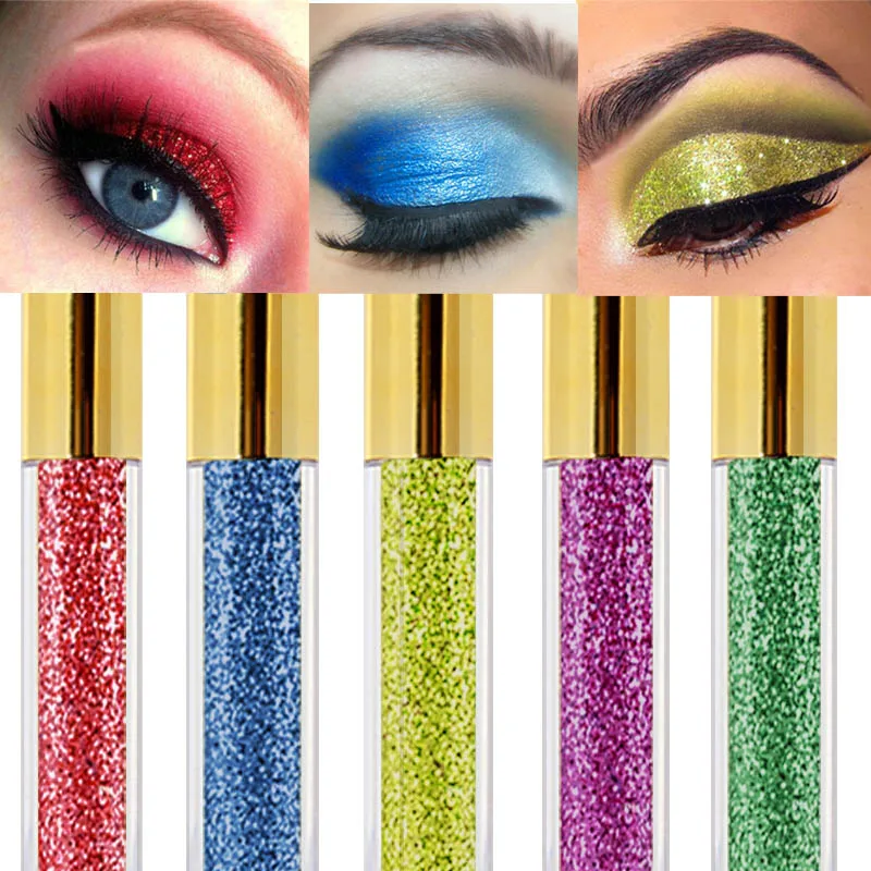 

Explosion models 12-color colorful eye shadow liquid 24 hours do not fade waterproof matte eye shadow solution fly powder
