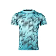 Мужская спортивная быстросохнущая футболка, спортивные женские майки для бега, Мужская компрессионная футболка с коротким рукавом для баскетбола, футбола, бодибилдинга, MA63