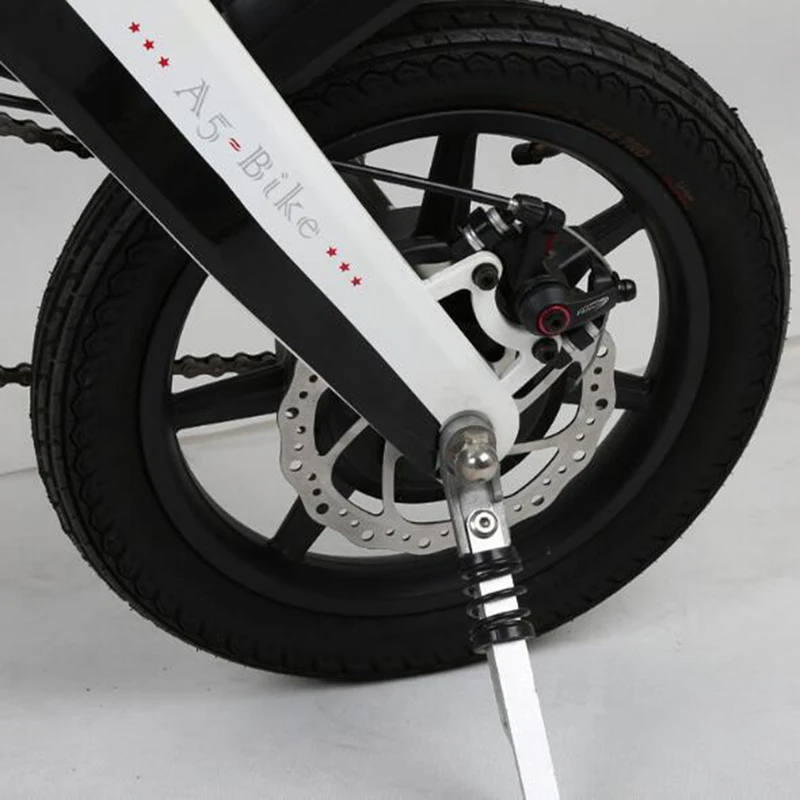Складной электрический велосипед 36В 350 Вт 10AH 14 дюймов литиевая Батарея велосипеда из алюминиевого сплава дисковый тормоз, фара для электровелосипеда