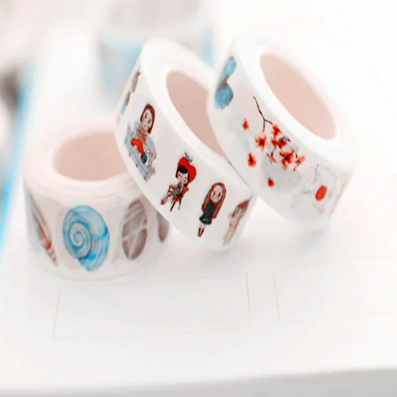 Cute-Kawaii-Flower-Cartoon-Masking-Tape-Washi-Scotch-Decorative-Adhesive-Tapes-Scrapbook-Paper-Masking-Sticker-Photo (3)