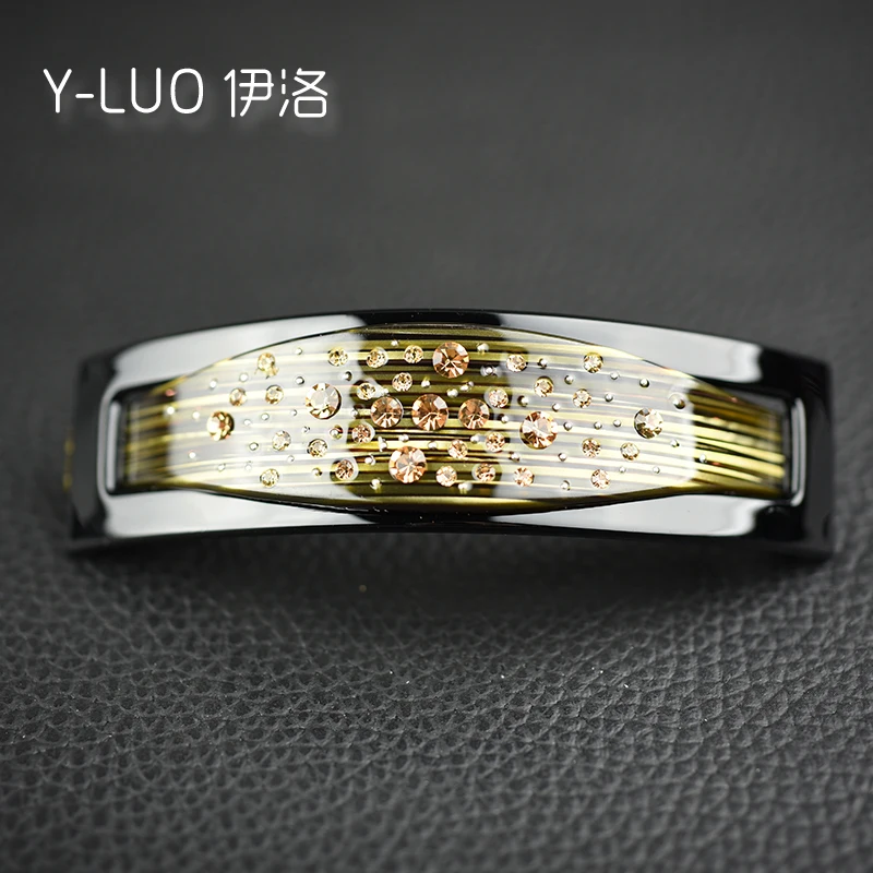 

Women headwear 2018 large hair clip vintange hair barrettes for girls rhinestone hair accessories for women