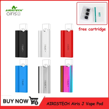 

AIRISTECH Airis J Vape Pod for Nico Salt Pod Mod System Vaporizer Compatible Cartridge for Vape Pen Battery E Cigarette Kit