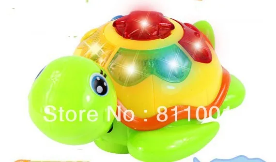 Горячая Распродажа! Забавная черепаха, светящиеся игрушки, могут выкладывать яйца и спеть во время бега, играть вещи для детей и т. д
