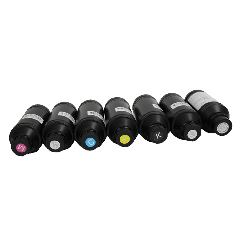 6+ 1 бутылочек, набор мягких/твердых УФ-чернил для Epson для Roland для Mimaki Mutoh DX3 DX4 DX6 DX7 DX5, печатающая головка, УФ-принтер