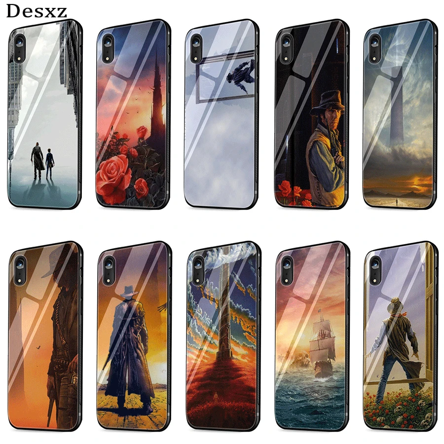 Чехол из закаленного стекла для iPhone X XS XR Max 6 6s 7 8 Plus 5 5S SE|Чехлы-накладки| |