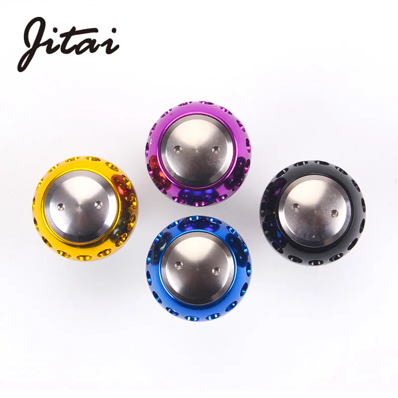 JITAI الصيد بكرة مقبض مقبض معدني ل الطعم الصب الغزل عجلة DIY كرنك الروك مقبض الصيد بكرة استبدال الملحقات