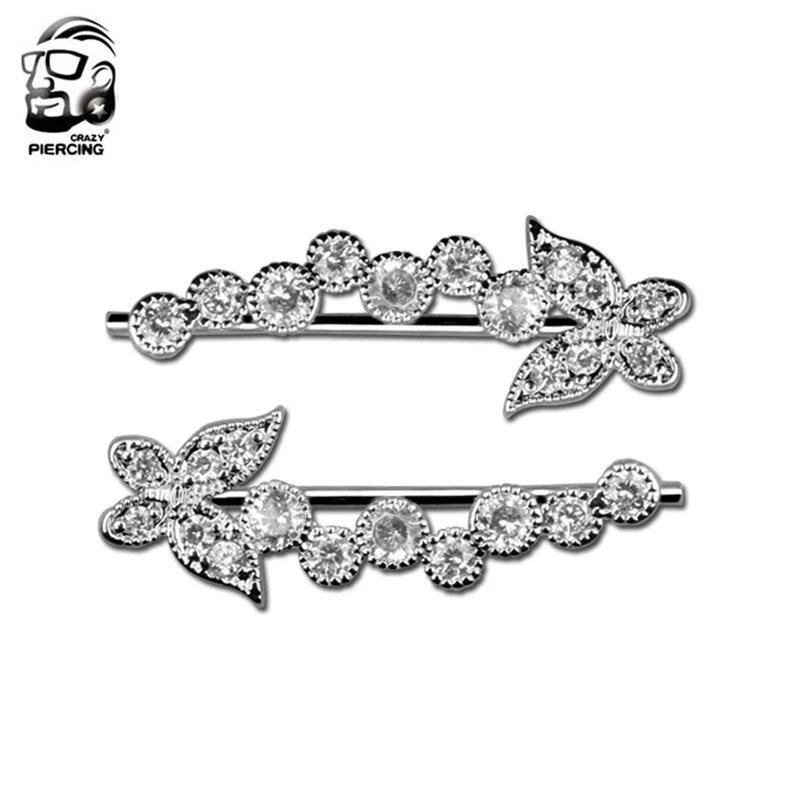 Женские серьги гвоздики для Пирсинга Ушей 2 шт.|cuff earrings|cuff earrings for womenclip cuff |