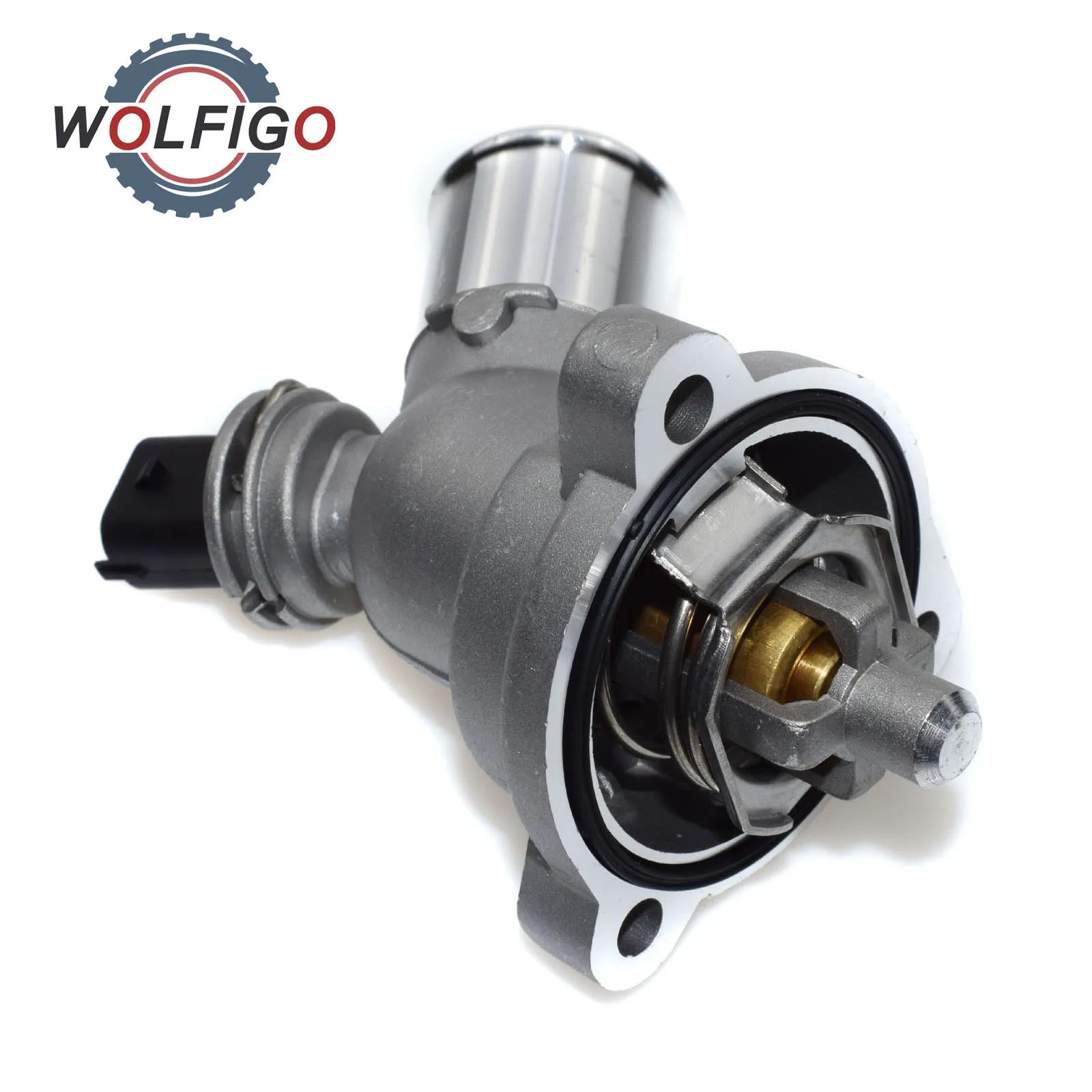 Термостат WOLFIGO в сборе 98 C для Chevrolet Spark M300 2010 2011 2012 2013 2014 2015 25192923 96988257|Термостаты и