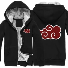 2016 new winter Hoodies Sweatshirts Naruto sweatshirt clothes Xiangyun cardigan velvet thickening thickening animation jacket