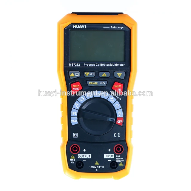 current sourcing ms7282 process calibrator with multimeter and loop