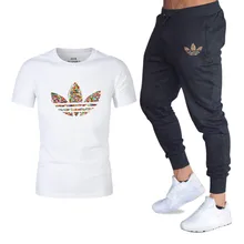 two piece set men outfits brand t-shirt pants gym fitness sweatsuit jogging sport suit casual tracksuit sportswear short set two piece set men outfits brand t-shirt pants gym fitness sweatsuit jogging sport suit casual tracksuit sportswear short set