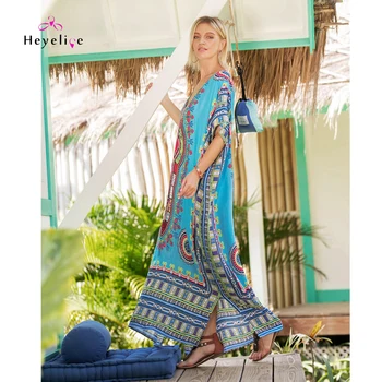 

Sexy Long Bikini Cover-Up New Long Chiffon Beach Tunic Holiday Beach Wear Long Dresses Vintage Beach Sarongs Swimsuits Cover Ups