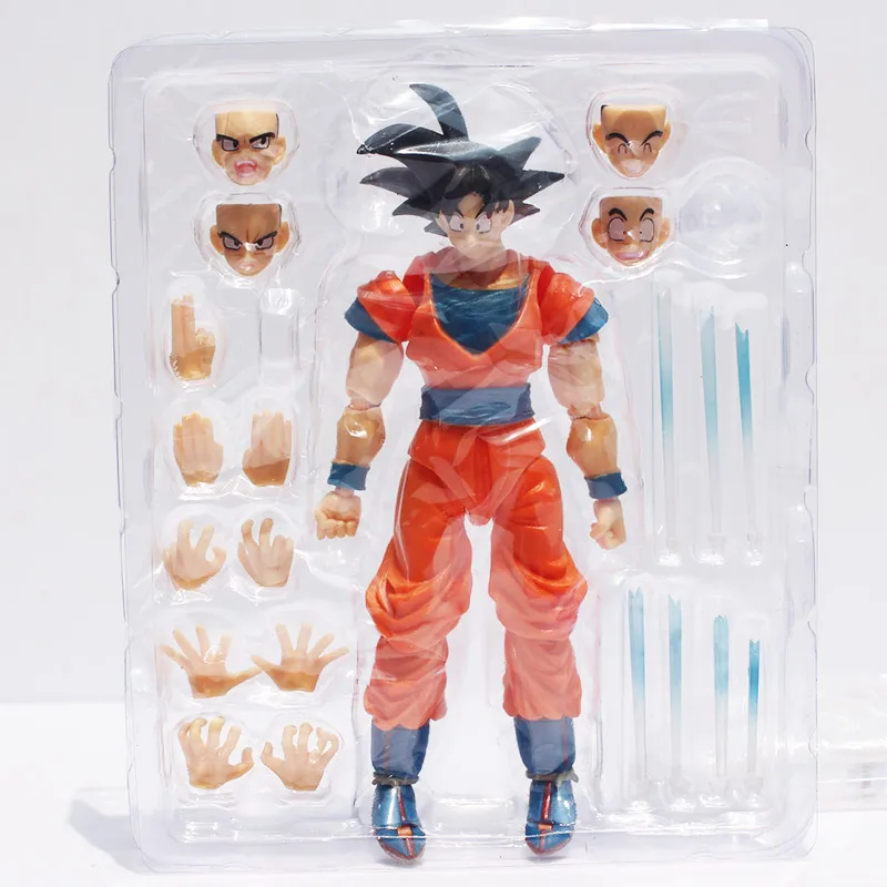 16 см СВЧ figuarts Dragon Ball Z Сон Гоку SHFiguarts Сон Гоку ПВХ фигурка коллекция игрушек в коробке