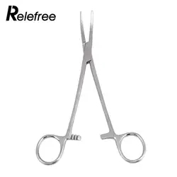 Fly Рыбалка блокировки ножницы Hemostat коса лески Remover 18 см