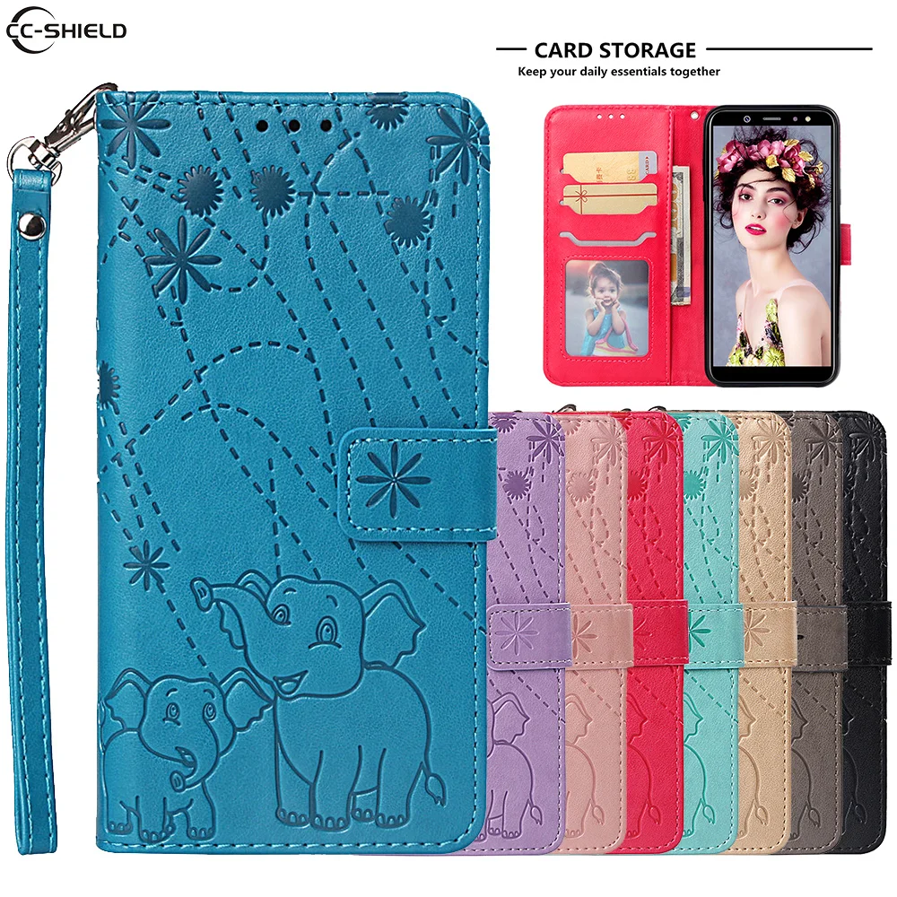 

Flip Case for Samsung Galaxy A6 2018 A600 A600FN A600FN/DS Phone Leather Cover for Samsung A 6 2018 SM-A600FN SM-A600FN/DS Capa