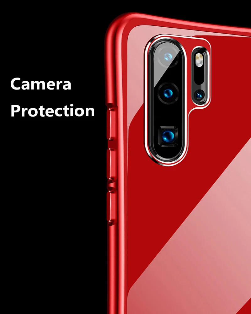 Бронированный металлический бампер противоударный чехол для huawei P30 P30Pro чехол Гибридный Жесткий PC завинчивающийся чехол для huawei P30 Pro защитный чехол