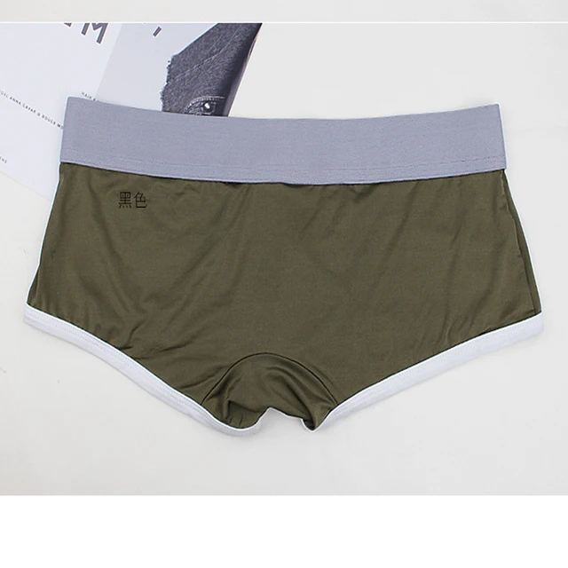 Männer Boxer Shorts Unterwäsche Penis Loch Sexy Höschen 3