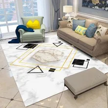 Большой размер ковры скандинавский мраморный узор 3D ковры толстый ковер для гостиной спальни коврик Ins Гладкий современный журнальный столик коврик чистая красная