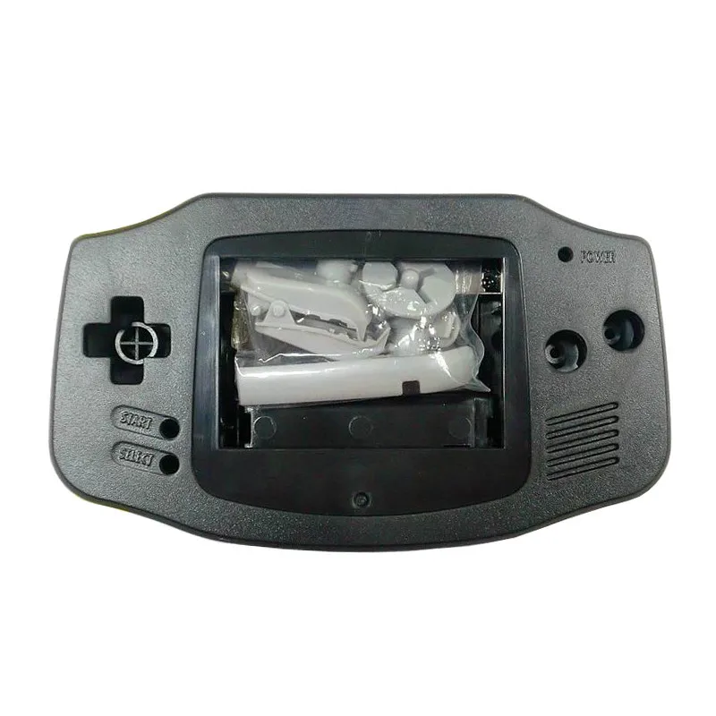 Черный Полный корпус Оболочка Чехол Замена для Nintendo GBA Gameboy Advance