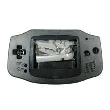 Черный Полный корпус Оболочка Чехол Замена для Nintendo GBA Gameboy Advance