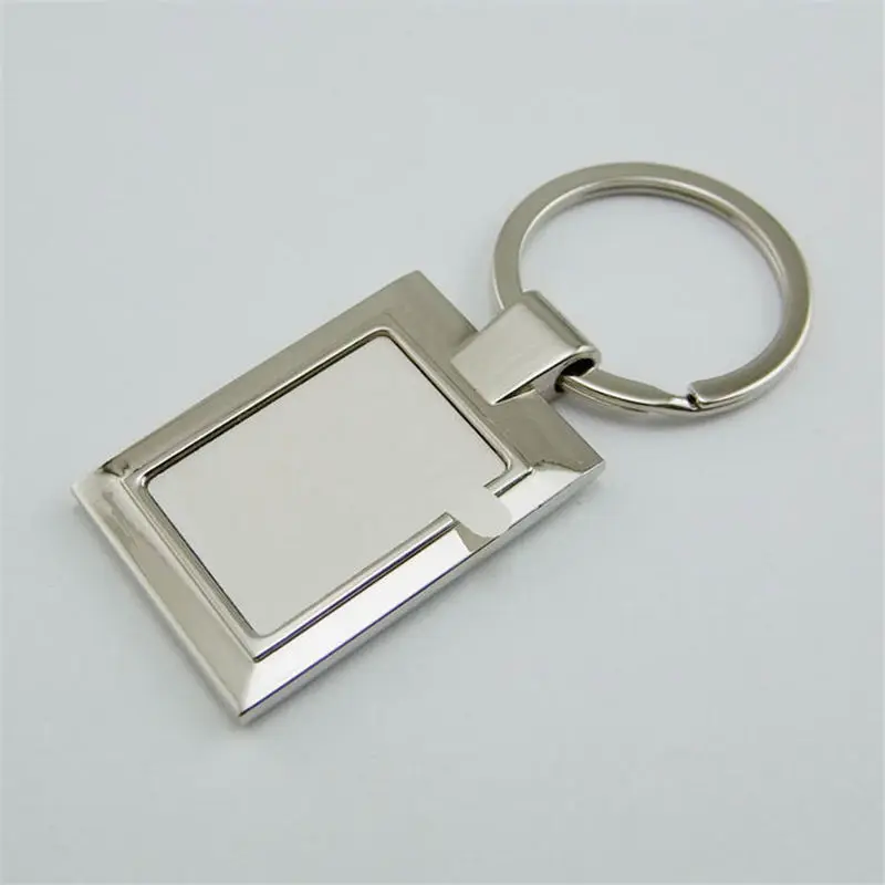 Sublimation Blank Keychain Round Heat Transfer Keychain Metal