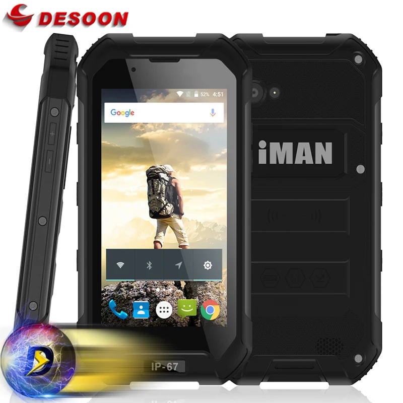 bilder für Original Iman X5 IP67 Wasserdichte Smartphone 3000 mah 4,5 "MTK6580 Quad core 1 GB + 8 GB 5MP 3G WCDMA Stoßfest handy bilder für Original Iman X5 IP67 Wasserdichte Smartphone 3000 mah 4,5 "MTK6580 Quad core 1 GB + 8 GB 5MP 3G WCDMA Stoßfest handy
